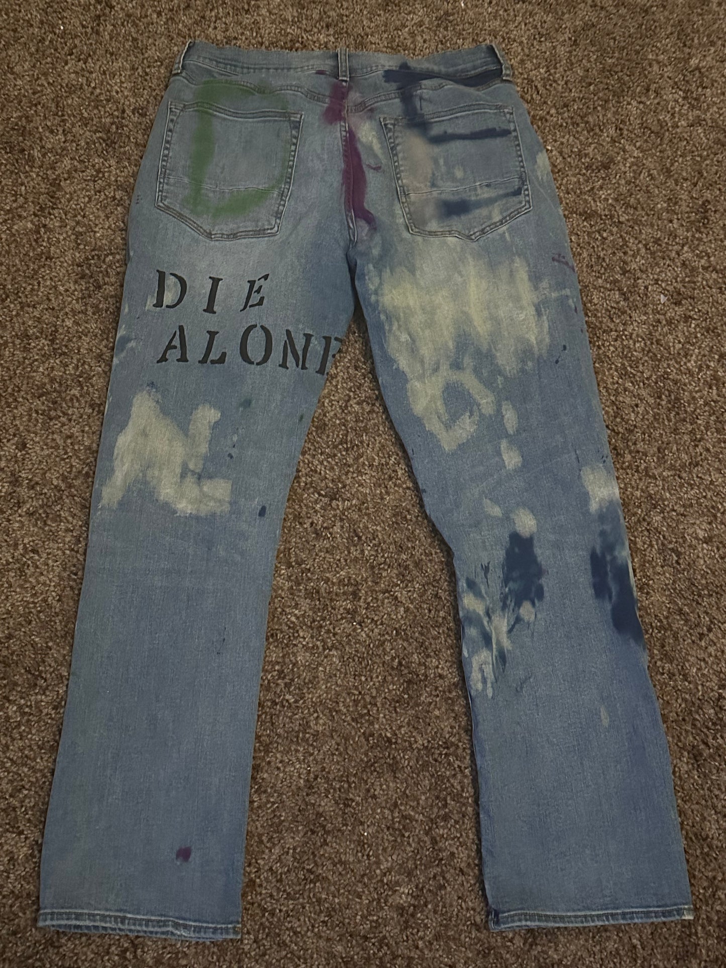 1:Of None-Die Alone “ Reaper” Custom Pants